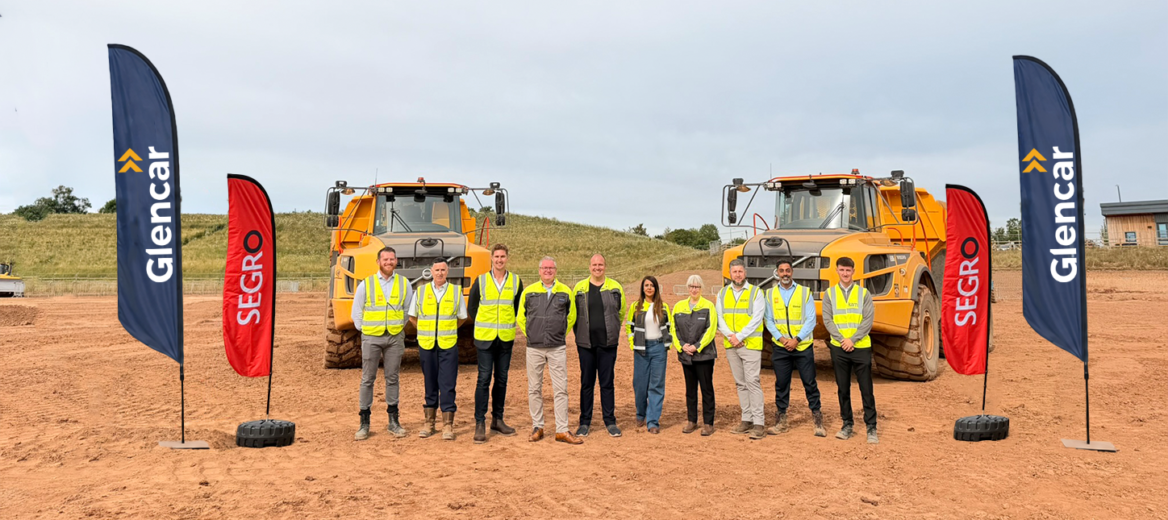Glencar & SEGRO Stakeholders Break Ground at Coventry
